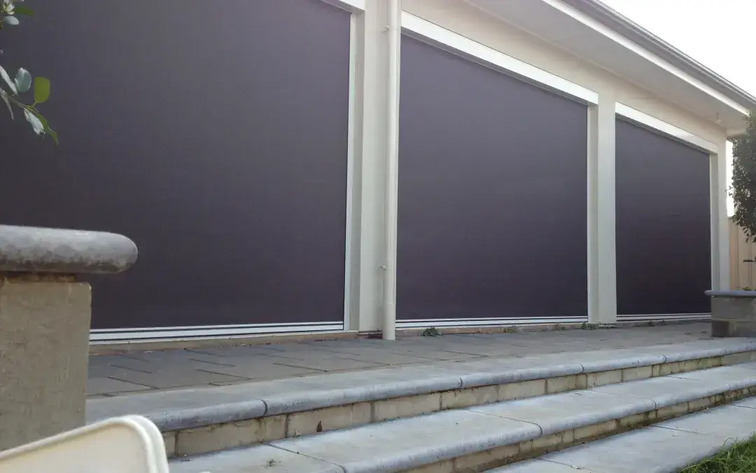 Outdoor roller blinds in Adelaide